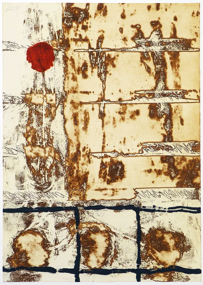 Aquatint Ramírez Suass - Molí d'en Xina I