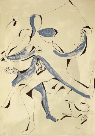 Lithograph Ramis - Ballarins