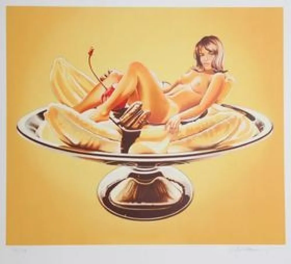 Lithograph Ramos - Banana Split
