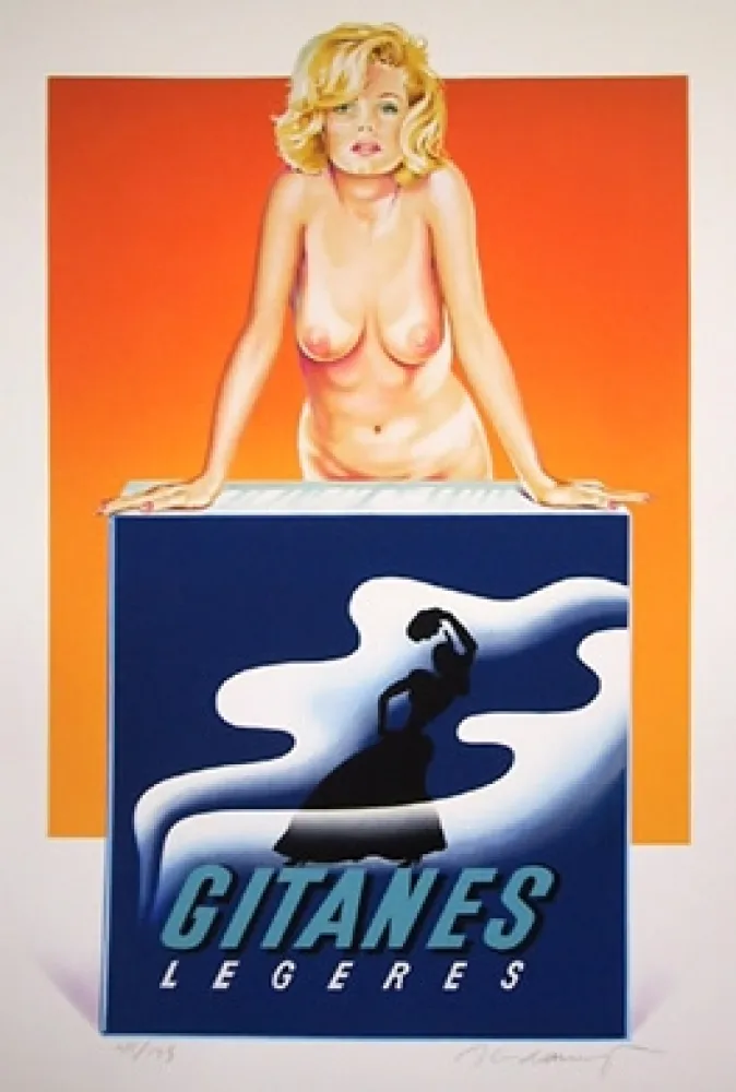 Lithograph Ramos - Gitanes