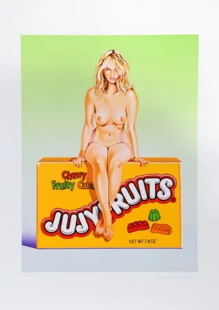 Lithograph Ramos - Jujyfruit Judy