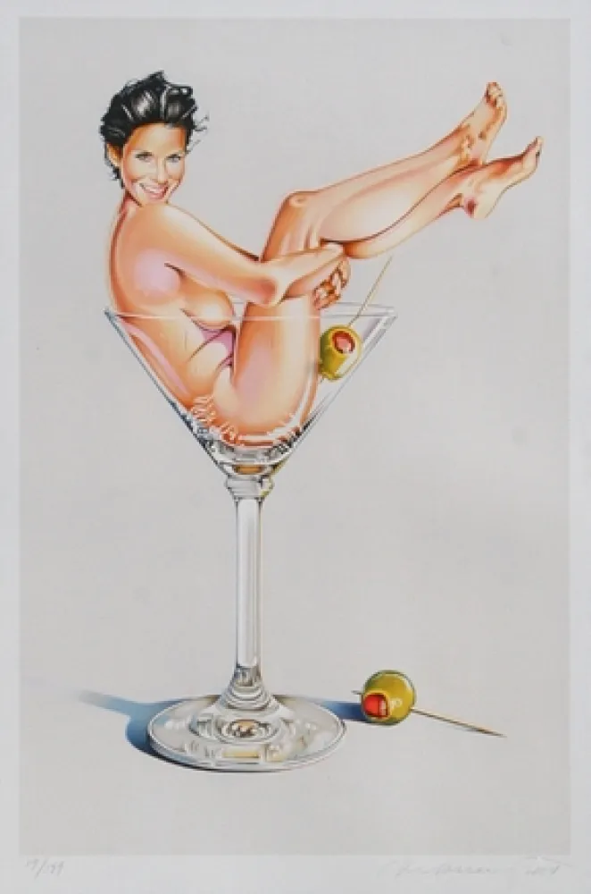Lithograph Ramos - Miss Martini II