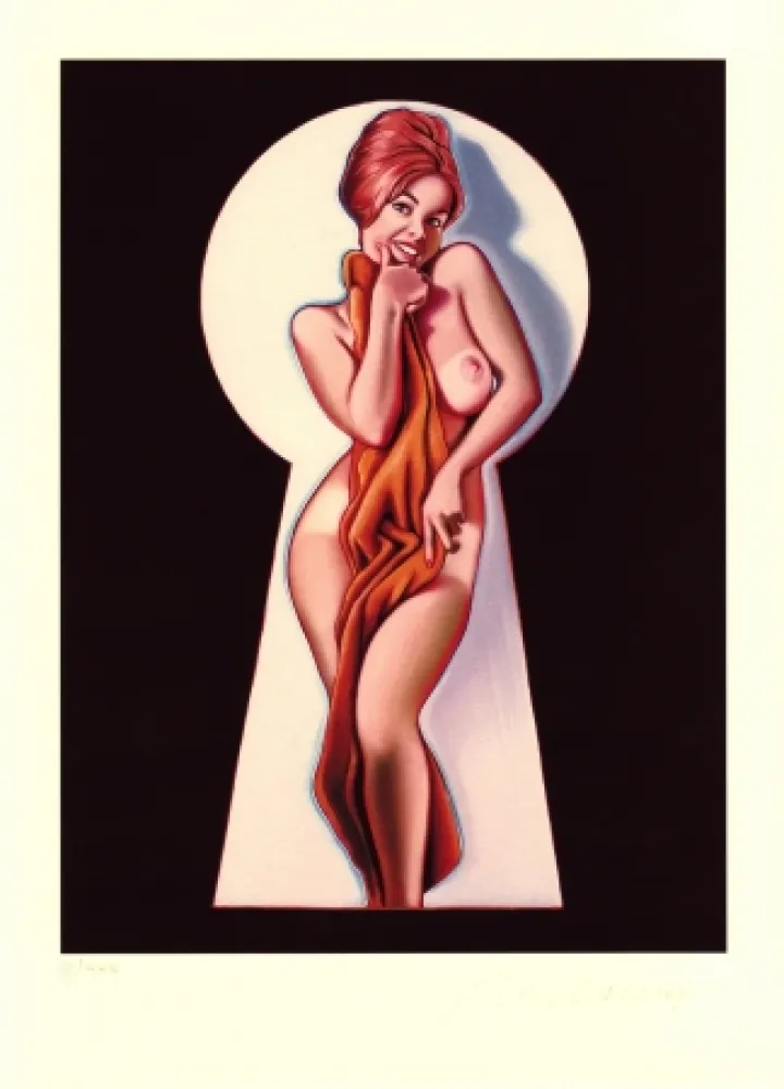 Numeric Print Ramos - Peek-a-Boo (the towel)