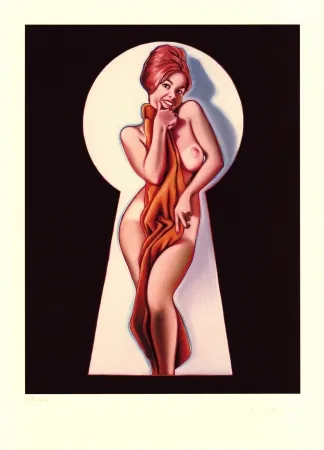 Numeric Print Ramos - Peek-a-Boo (the towel)