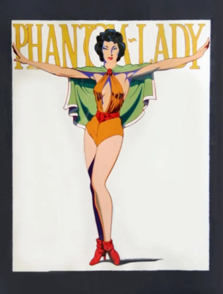 Screenprint Ramos - Phantom Lady (Black)