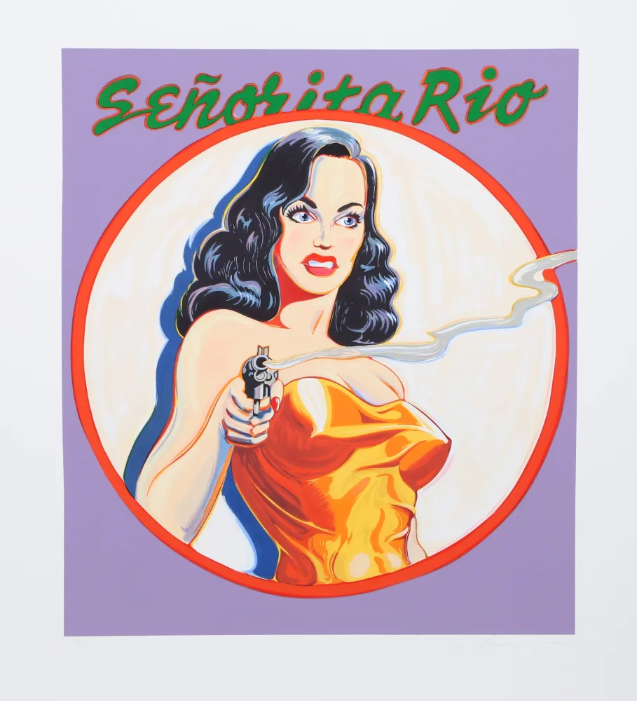 Lithograph Ramos - Senorita Rio