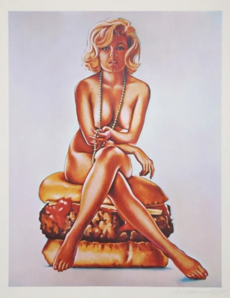 Lithograph Ramos - Verna Burger