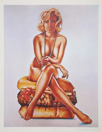 Lithograph Ramos - Verna Burger
