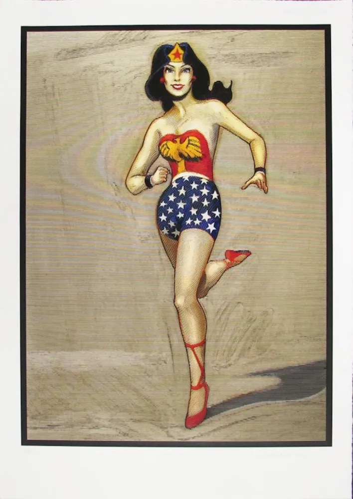 Woodcut Ramos - Wonder Woman