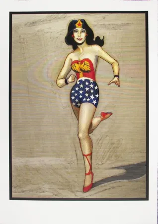 Woodcut Ramos - Wonder Woman
