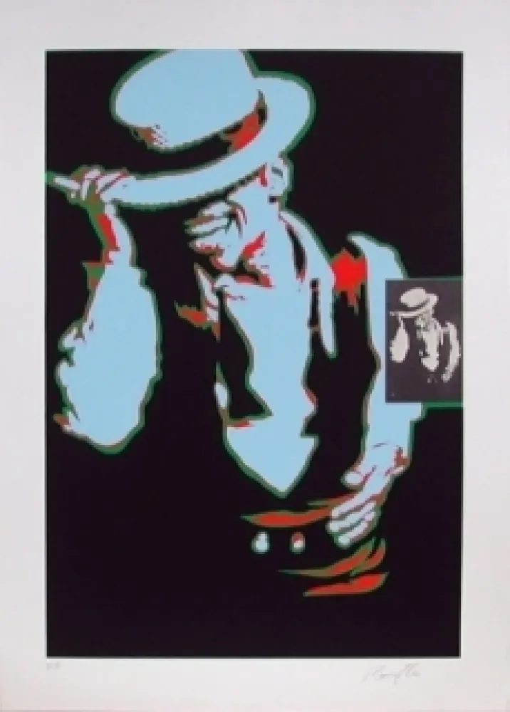 Lithograph Rancillac - SAMMY DAVIES