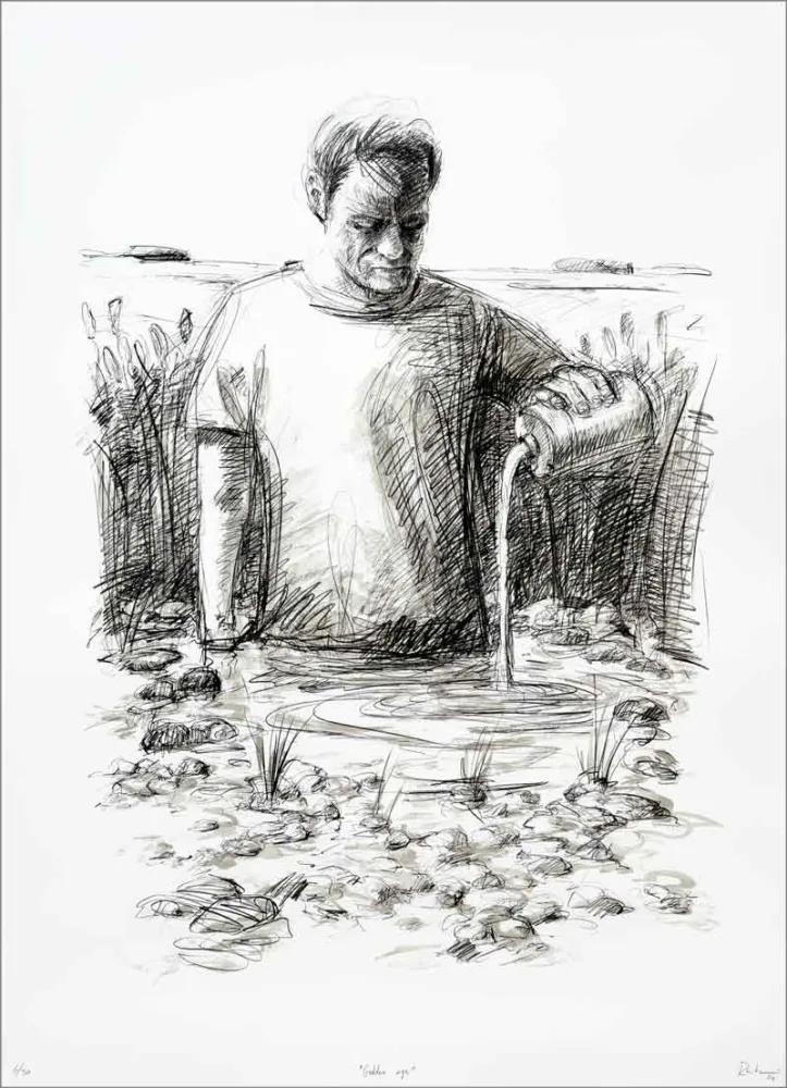 Lithograph Rantzau - Golden Age