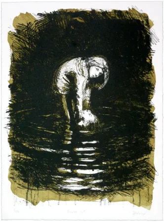 Lithograph Rantzau - Missing Out