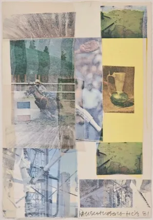 Screenprint Rauschenberg - Arcanum IV