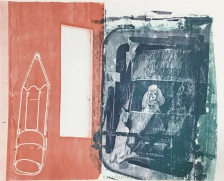 Screenprint Rauschenberg - Best Buddies
