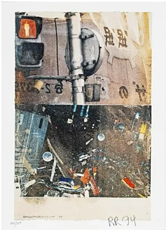 Lithograph Rauschenberg - Bulkhead (Day Lights)