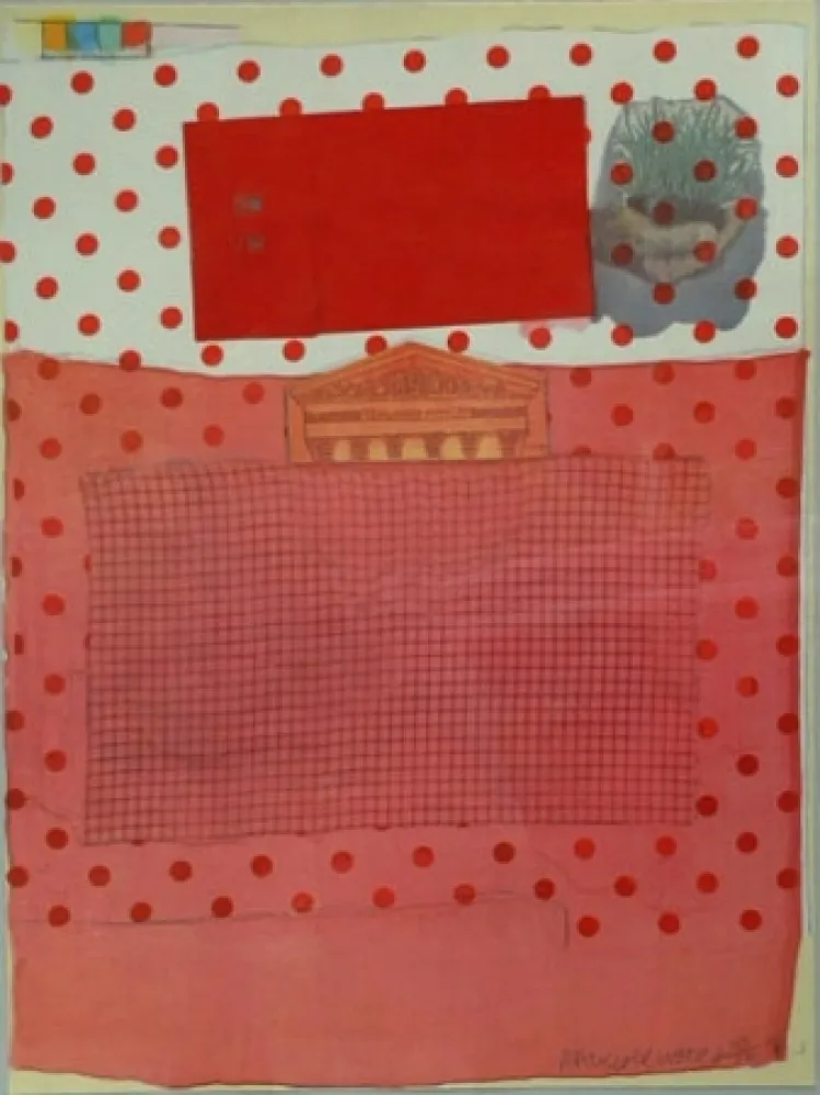 Lithograph Rauschenberg - Equal Justice Under Law