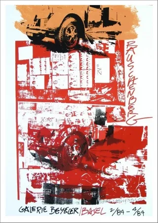 Screenprint Rauschenberg - Galerie Beyeler