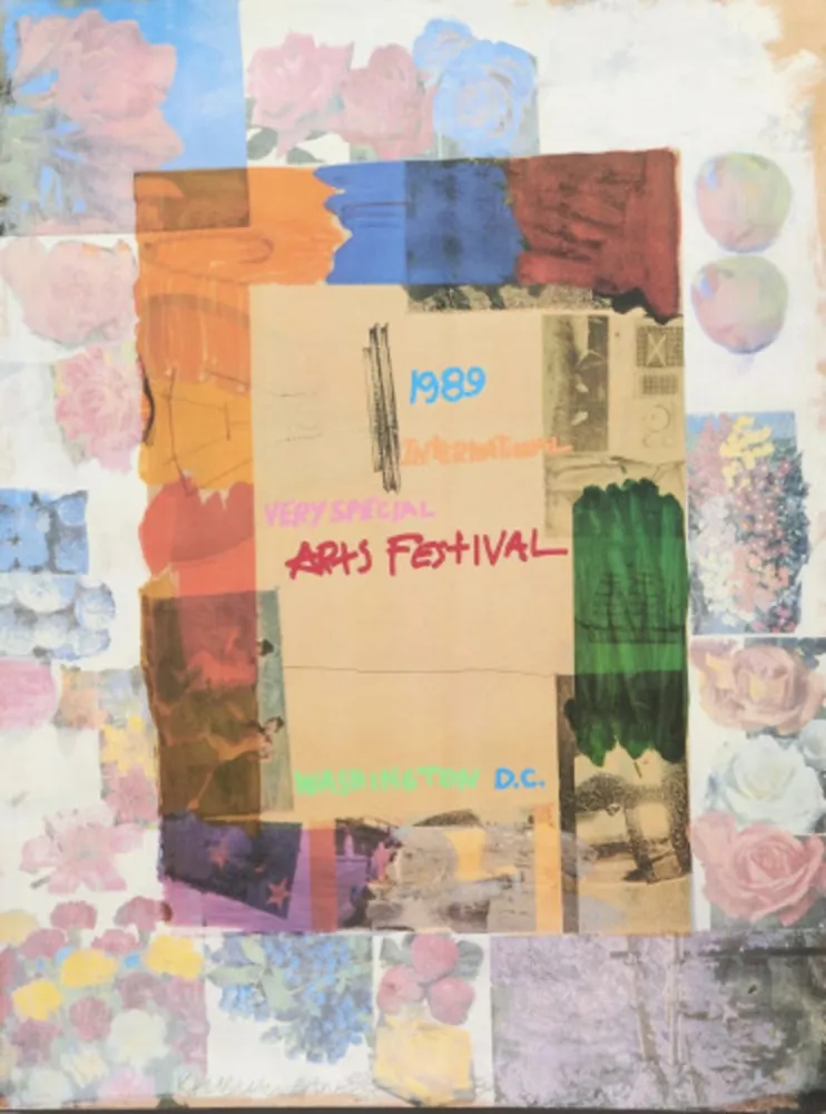 Lithograph Rauschenberg - International Very Special Arts Festival