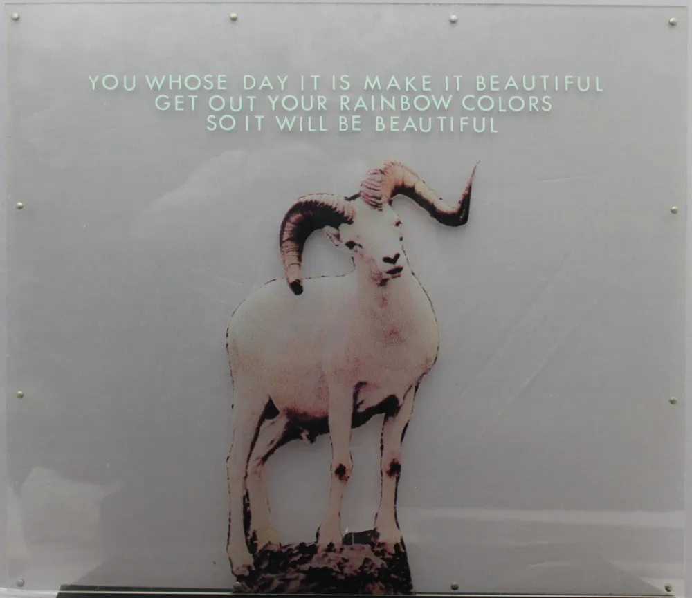 Screenprint Rauschenberg - Opal Gospel Panel I