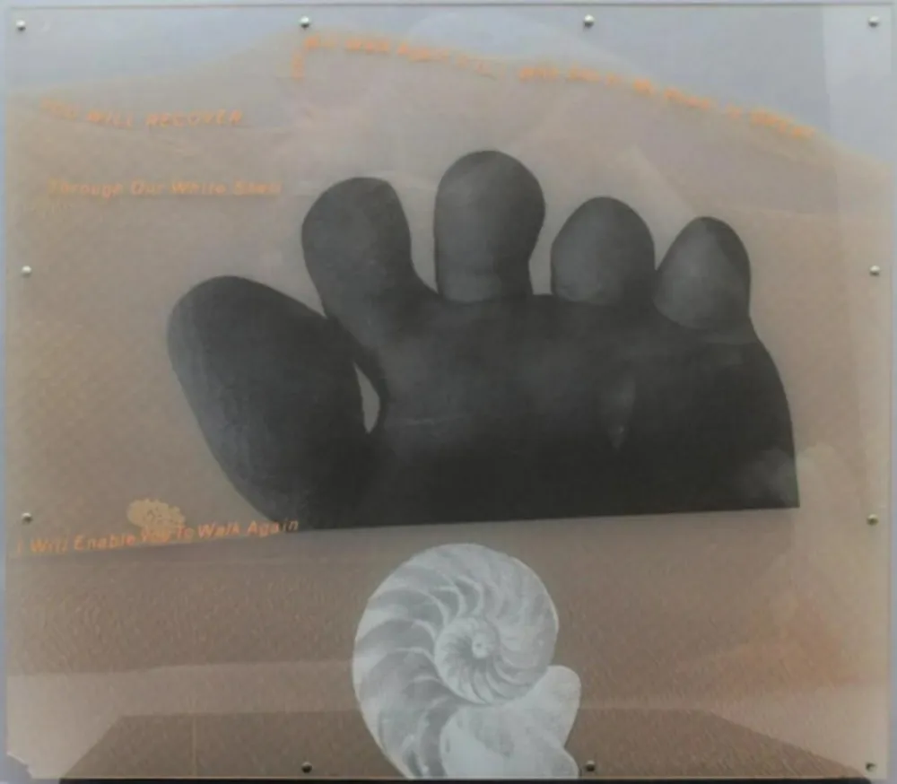 Screenprint Rauschenberg - Opal Gospel Panel V