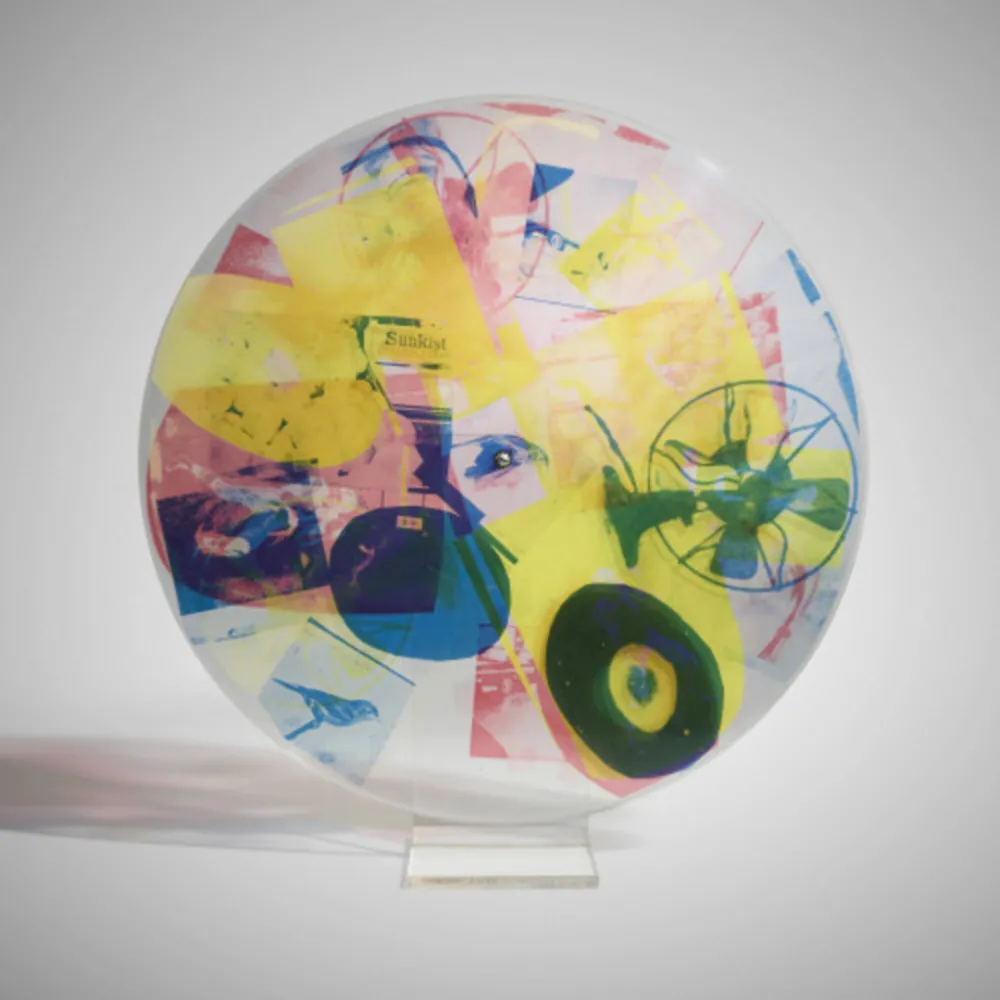 Multiple Rauschenberg - Passport (from the Ten from Leo Castelli portfolio)