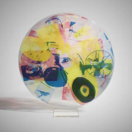 Multiple Rauschenberg - Passport (from the Ten from Leo Castelli portfolio)