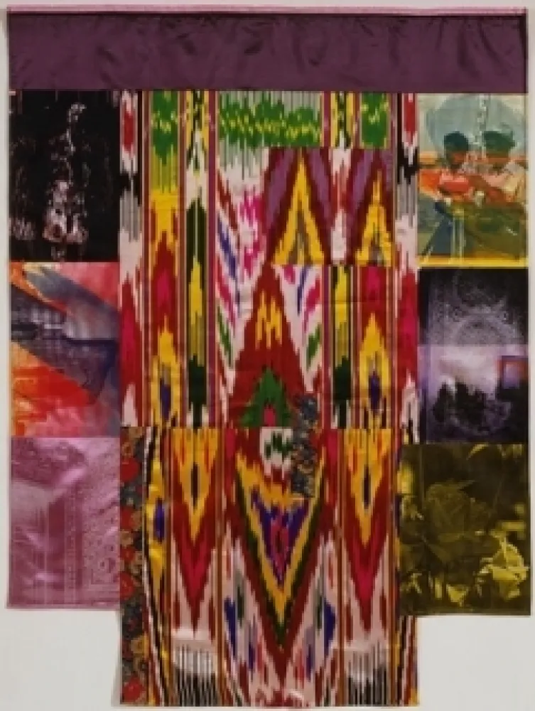No Technical Rauschenberg - Samarkand Stitches III 