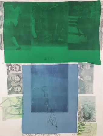 Screenprint Rauschenberg - Shoot from the Main Stem