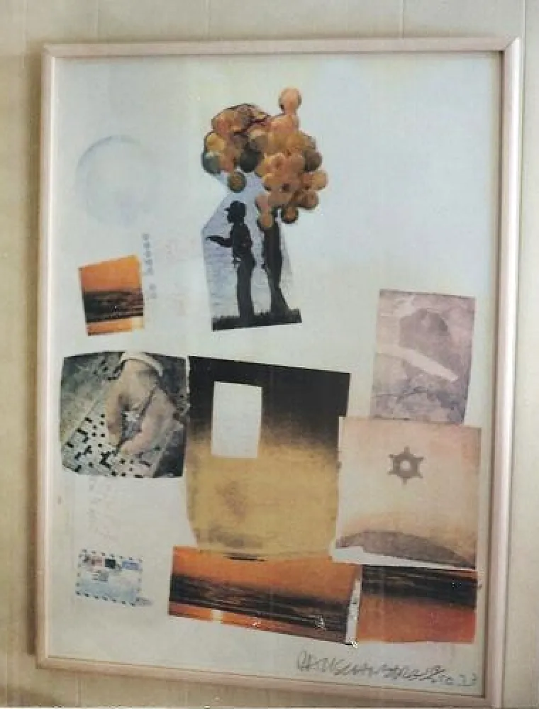 Lithograph Rauschenberg - Support