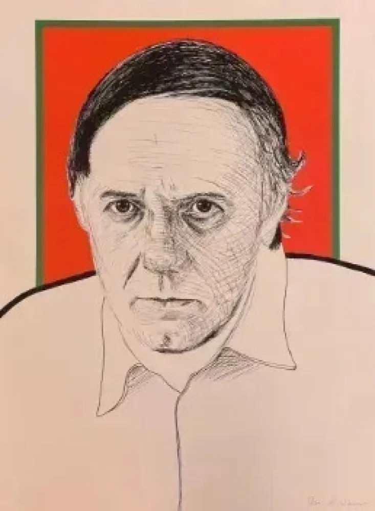 Screenprint Raveel - Autoportrait