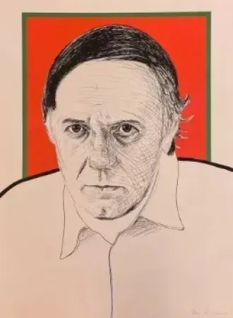Screenprint Raveel - Autoportrait