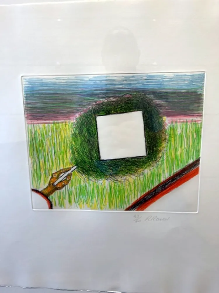 Etching Raveel - Een drang naar volmaaktheid 2004