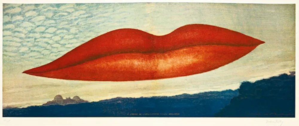 Lithograph Ray - A l'heure de l'observatoire – Les Amoureux 