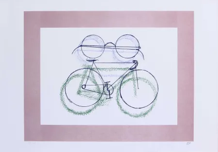 Lithograph Ray - BICICLETTA CON OCCHIALI