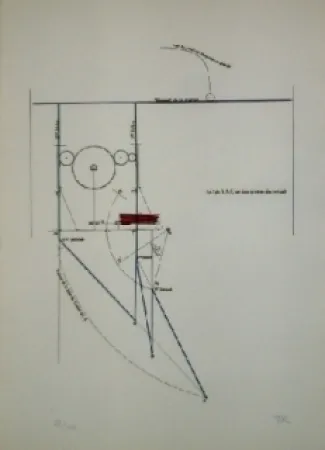 Etching And Aquatint Ray - COMBAT DE BOXE