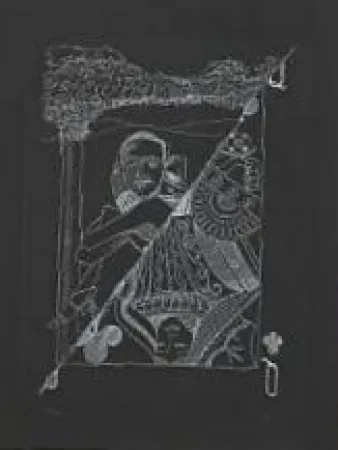 Aquatint Ray - Dame de Trefle II