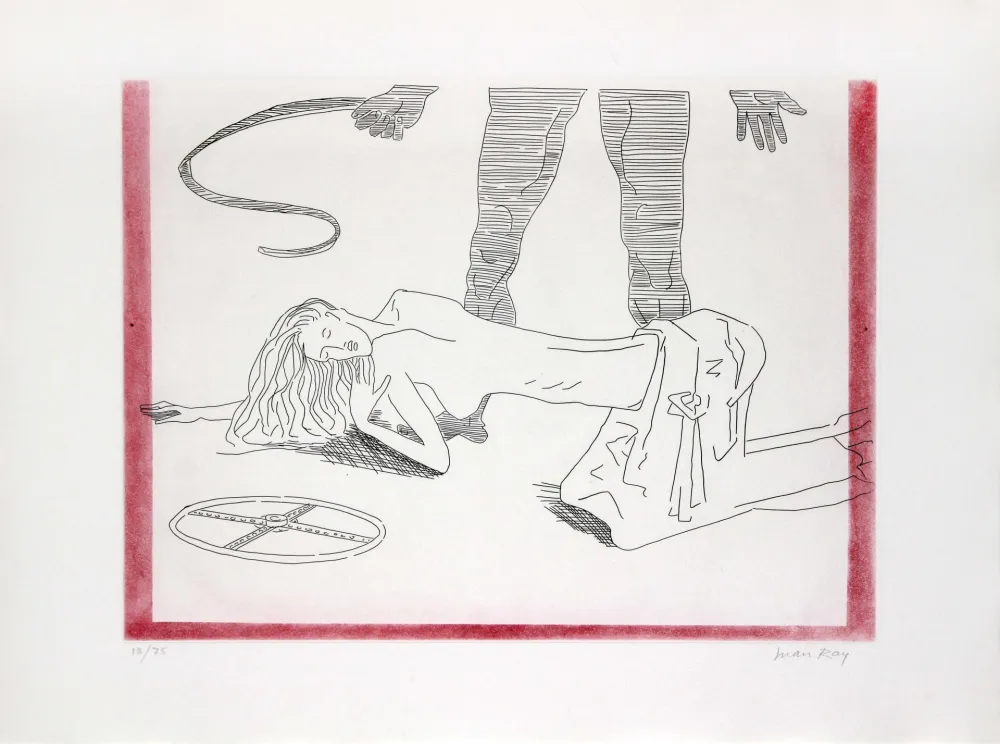 Lithograph Ray - Donna