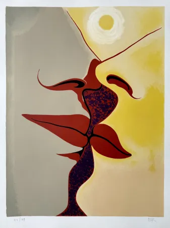 Lithograph Ray -  Image à deux faces