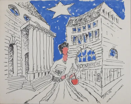 Lithograph Ray - La nouvelle bibliothèque 