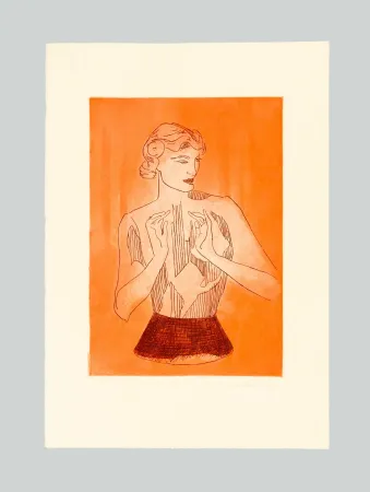 Etching And Aquatint Ray - Le mannequin