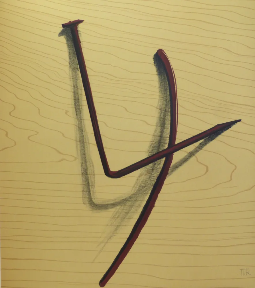 No Technical Ray - Lithographie sur vélin d'Arches. 1973. 