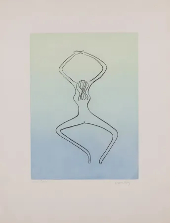 Aquatint Ray - Man Ray (1890–1976) - Anatoms without Rime or Reason for Every Season - Aquatint and soft ground on paper - 1970