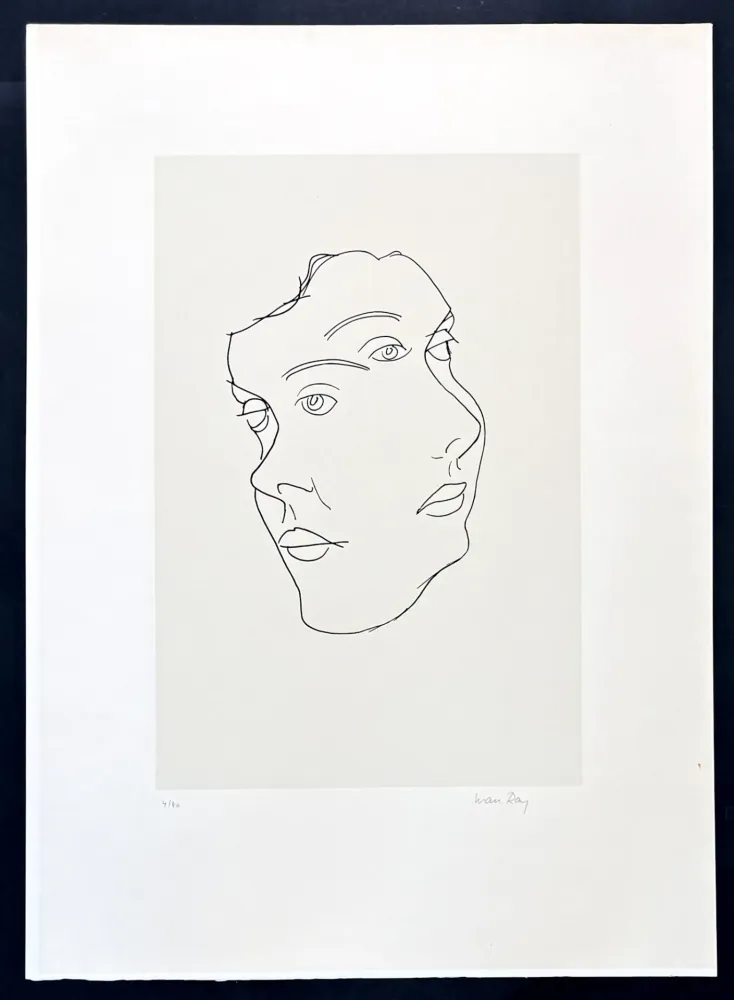 Lithograph Ray - Man Ray (1890–1976) - Maschere - Lithograph on paper