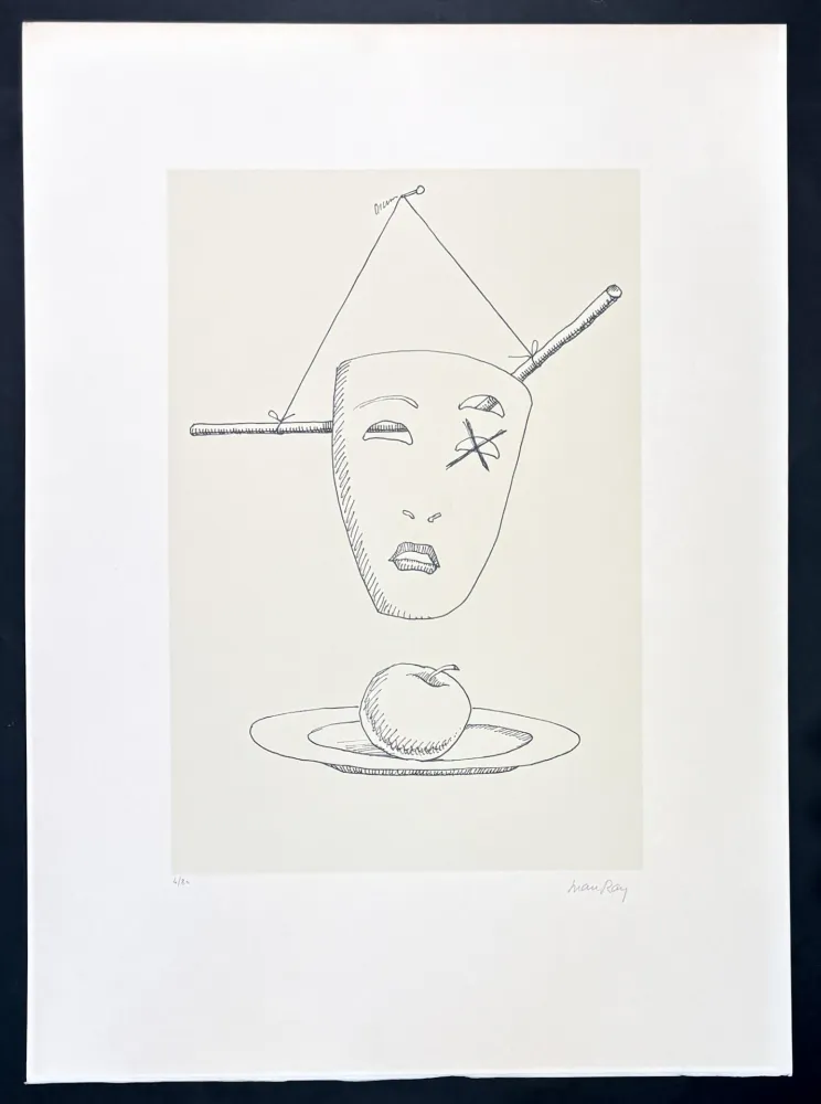 Lithograph Ray - Man Ray (1890–1976) - Maschere - Lithograph on paper