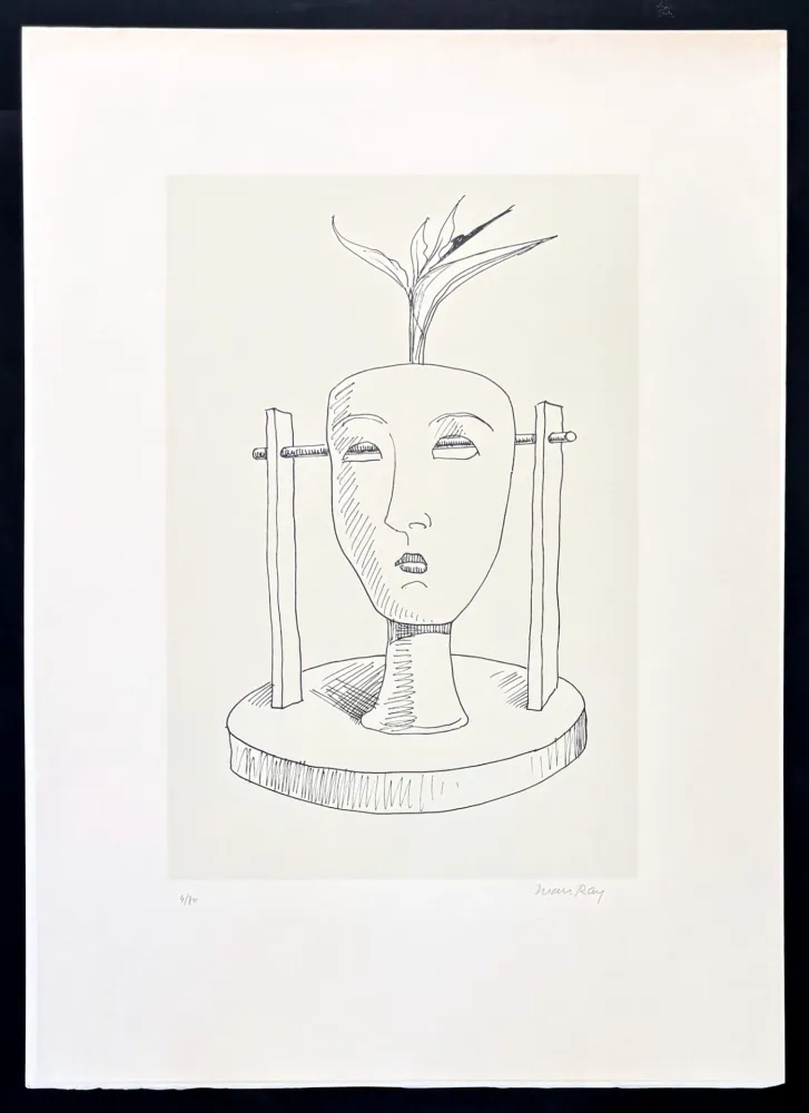 Lithograph Ray - Man Ray (1890–1976) - Maschere - Lithograph on paper