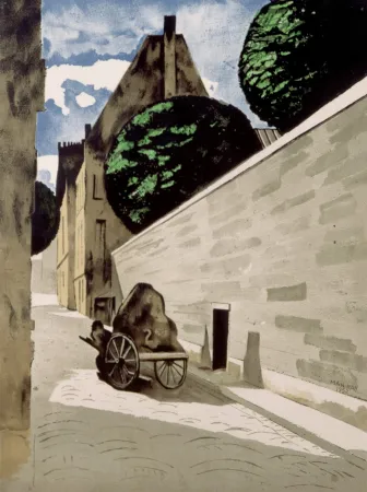 Lithograph Ray - Man Ray (1890–1976) - Rue Férou - Color lithograph on paper - 1974