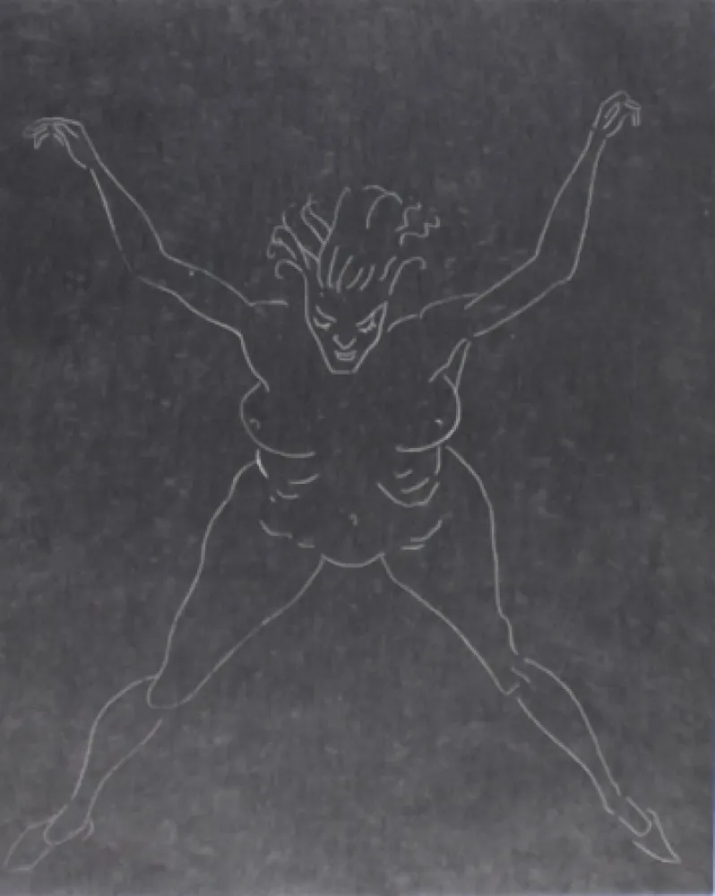 Etching And Aquatint Ray - Marguerite