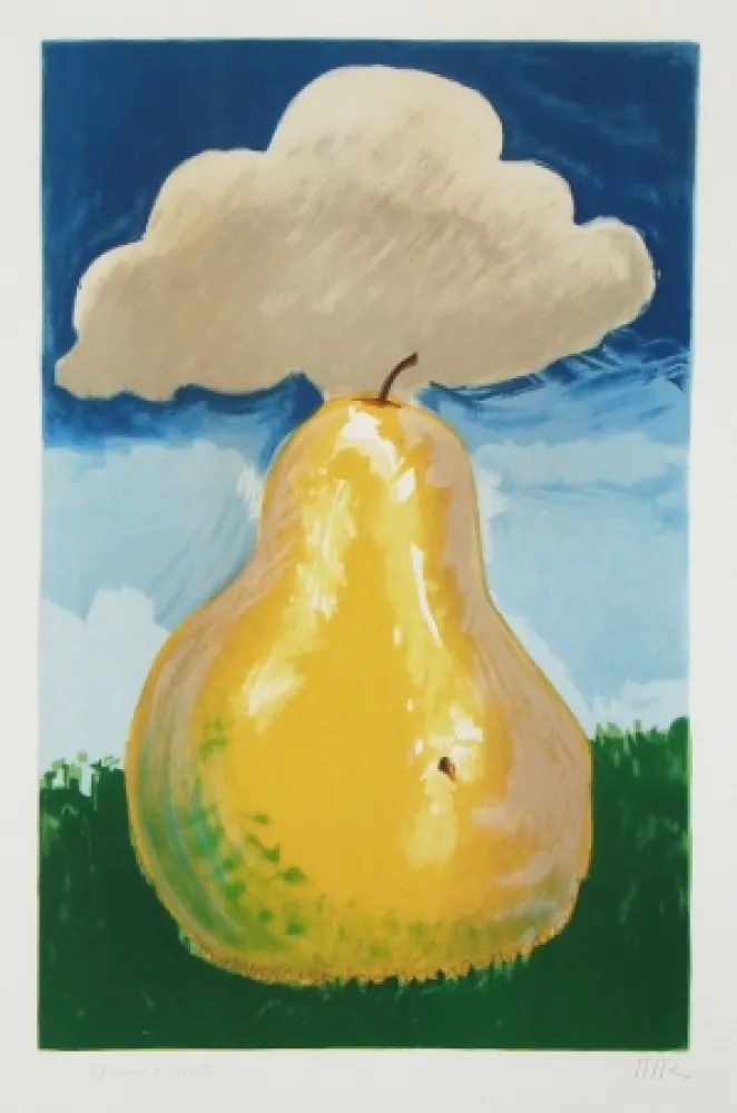 Lithograph Ray - Poire d'Erik Satie