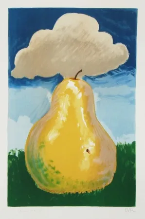 Lithograph Ray - Poire d'Erik Satie